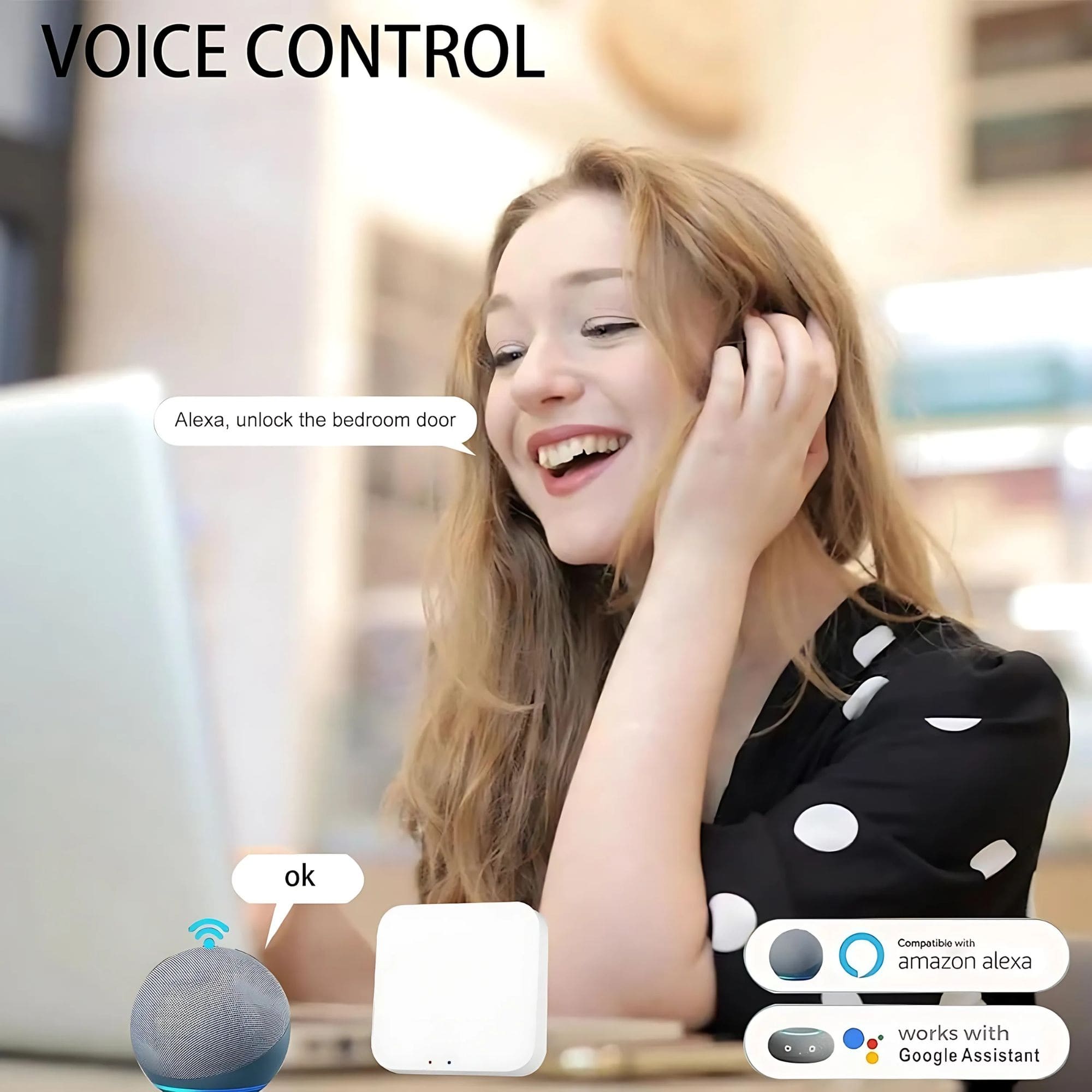 GNEXU Smart LED Controller – Touch Panel | WiFi & Zigbee | 20W