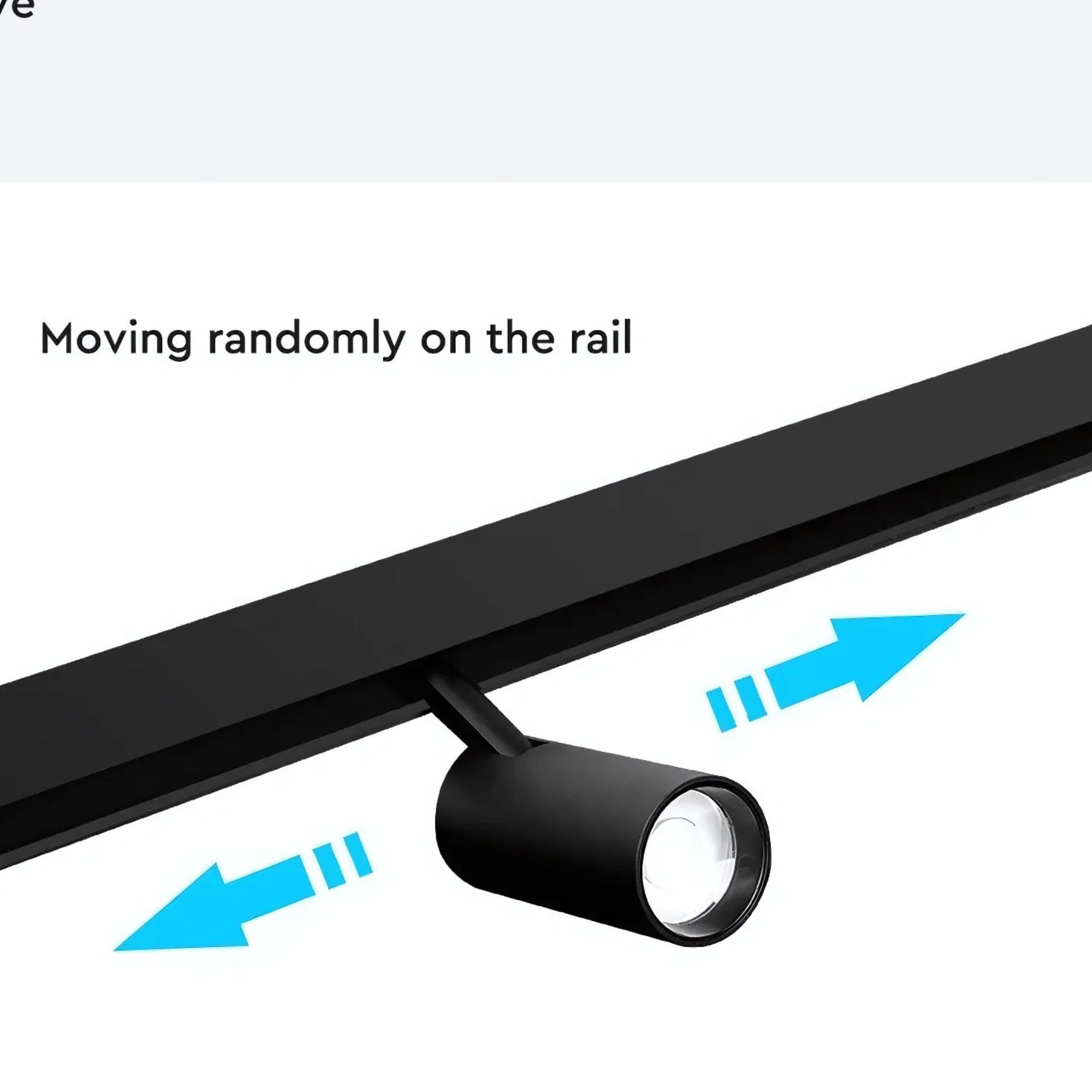 GNEXU Smart Magnetic Track Spotlight – WiFi Control | Adjustable LED | 6W / 12W / 25W