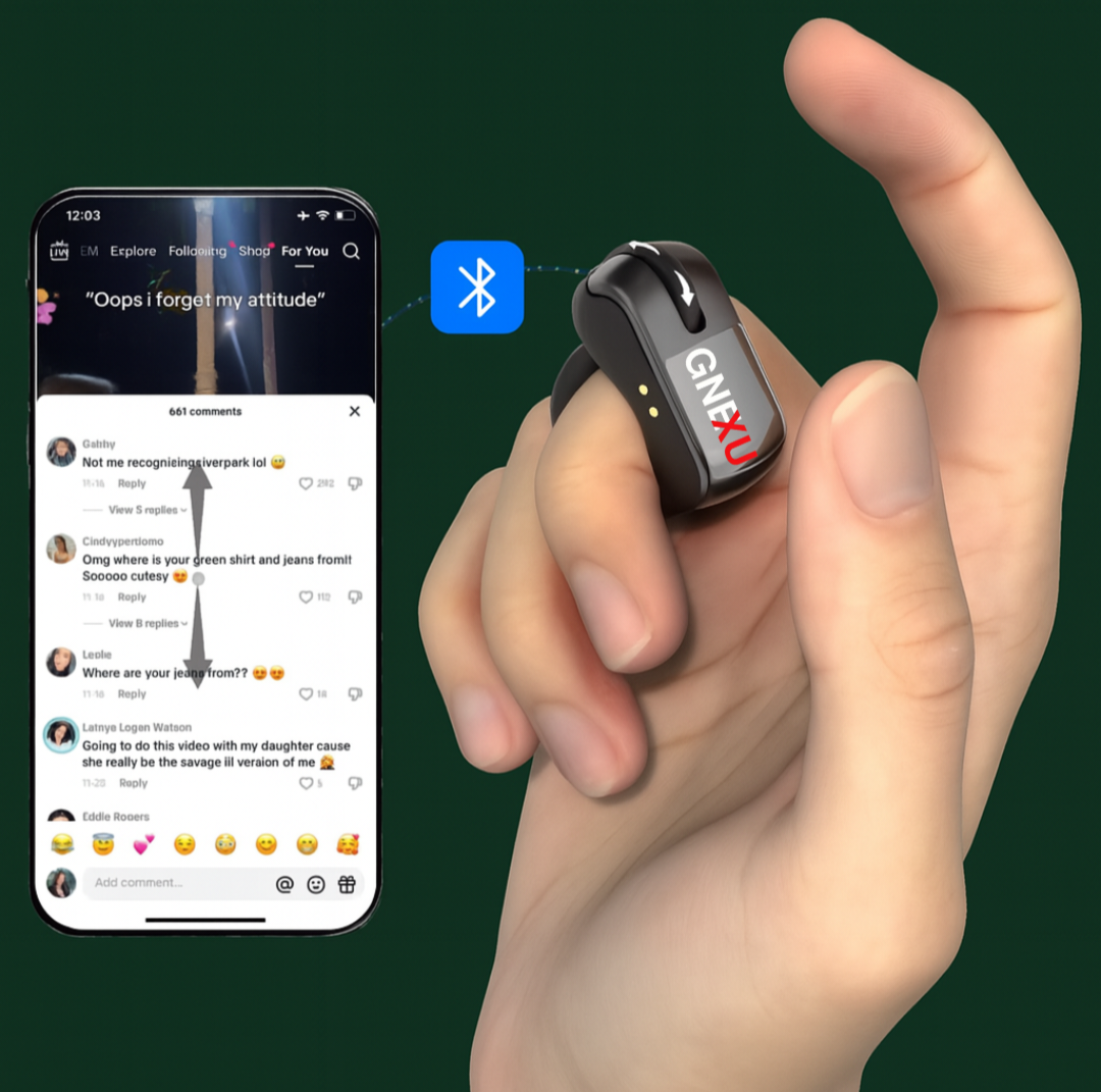 GNEXU© Ring Mouse Multifunction