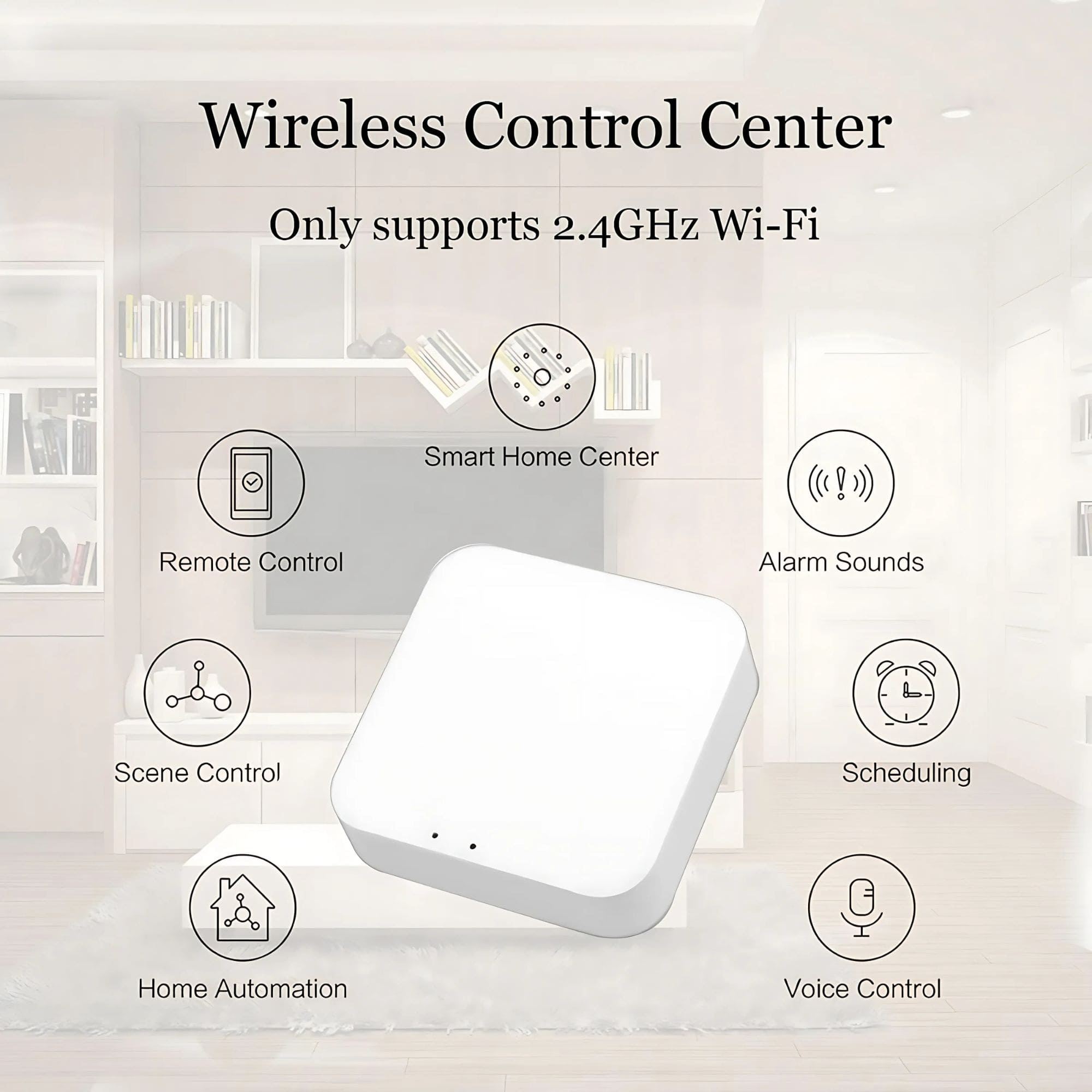 GNEXU Smart LED Controller – Touch Panel | WiFi & Zigbee | 20W