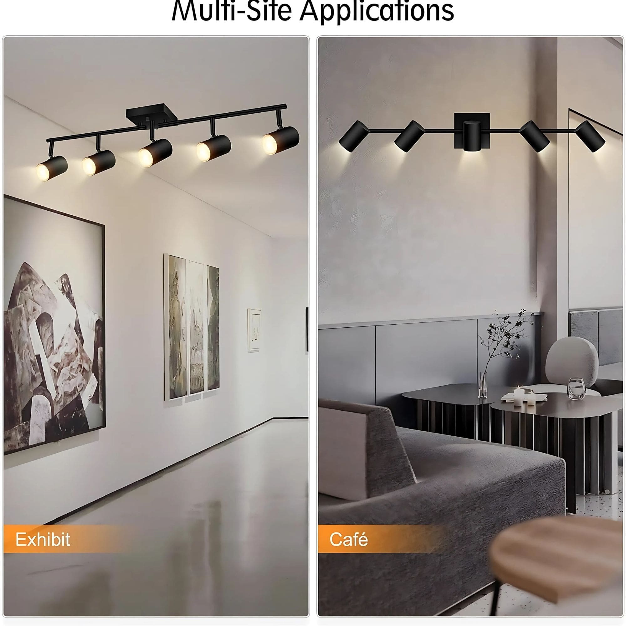 GNEXU Smart Magnetic Track Spotlight – WiFi Control | Adjustable LED | 6W / 12W / 25W