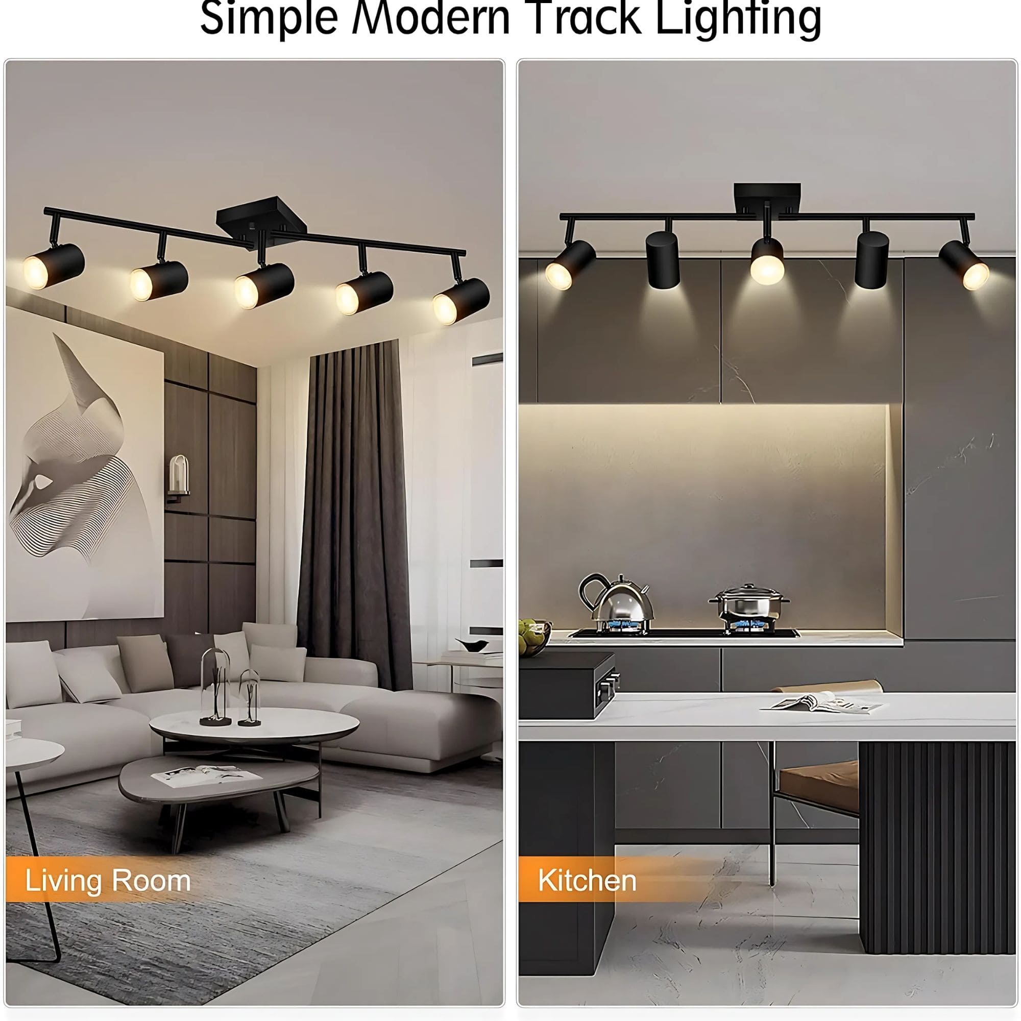 GNEXU Smart Magnetic Track Spotlight – WiFi Control | Adjustable LED | 6W / 12W / 25W