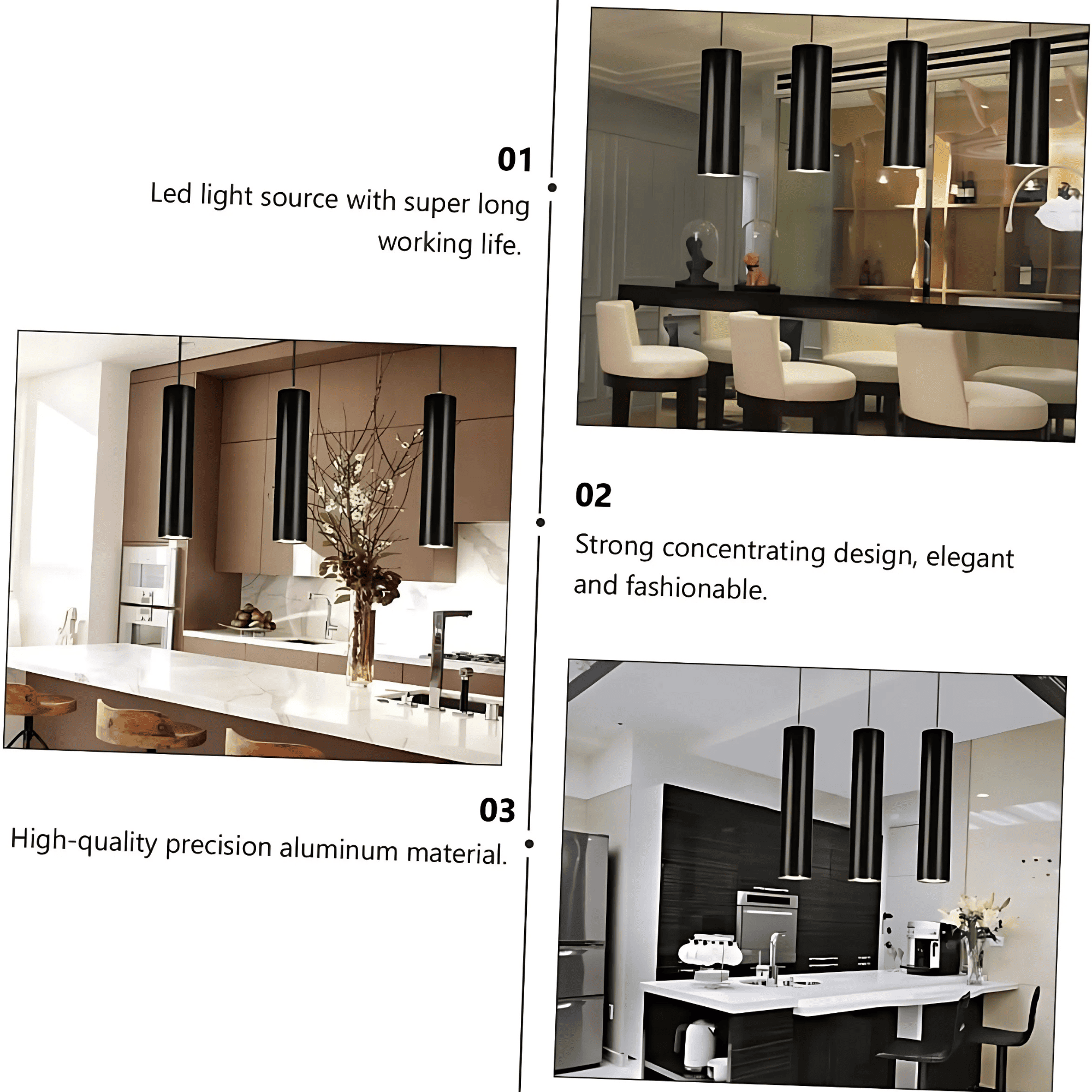 GNEXU Smart Magnetic Pendant Light – 20W | WiFi App Control | Dimmable